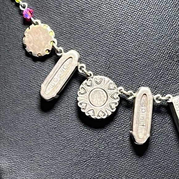 Firefly La Dolce Vita Necklace With Swarovski Crystals & Czech Glass Beads Multi - Picture 7 of 11